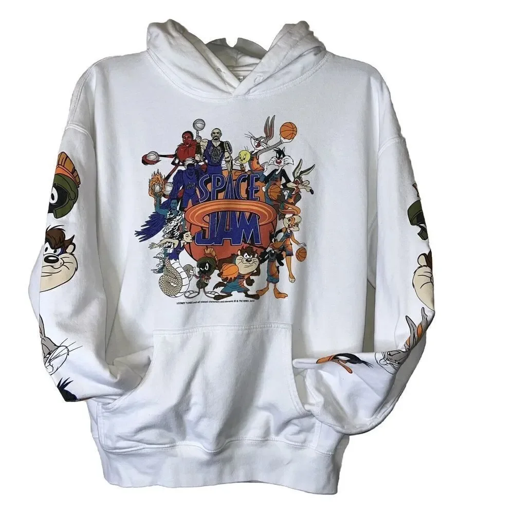 2021 Space Jam‎ Hoodie Tune Squad Goon Squad LeBron James Medium